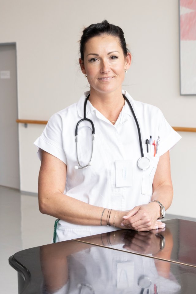Lucie Korečková - vrchní sestra